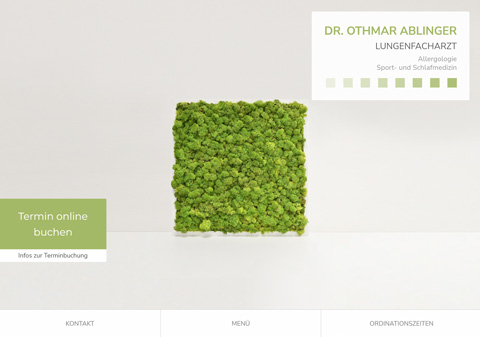 Die Website von Lungenarzt Dr. Othmar Ablinger
